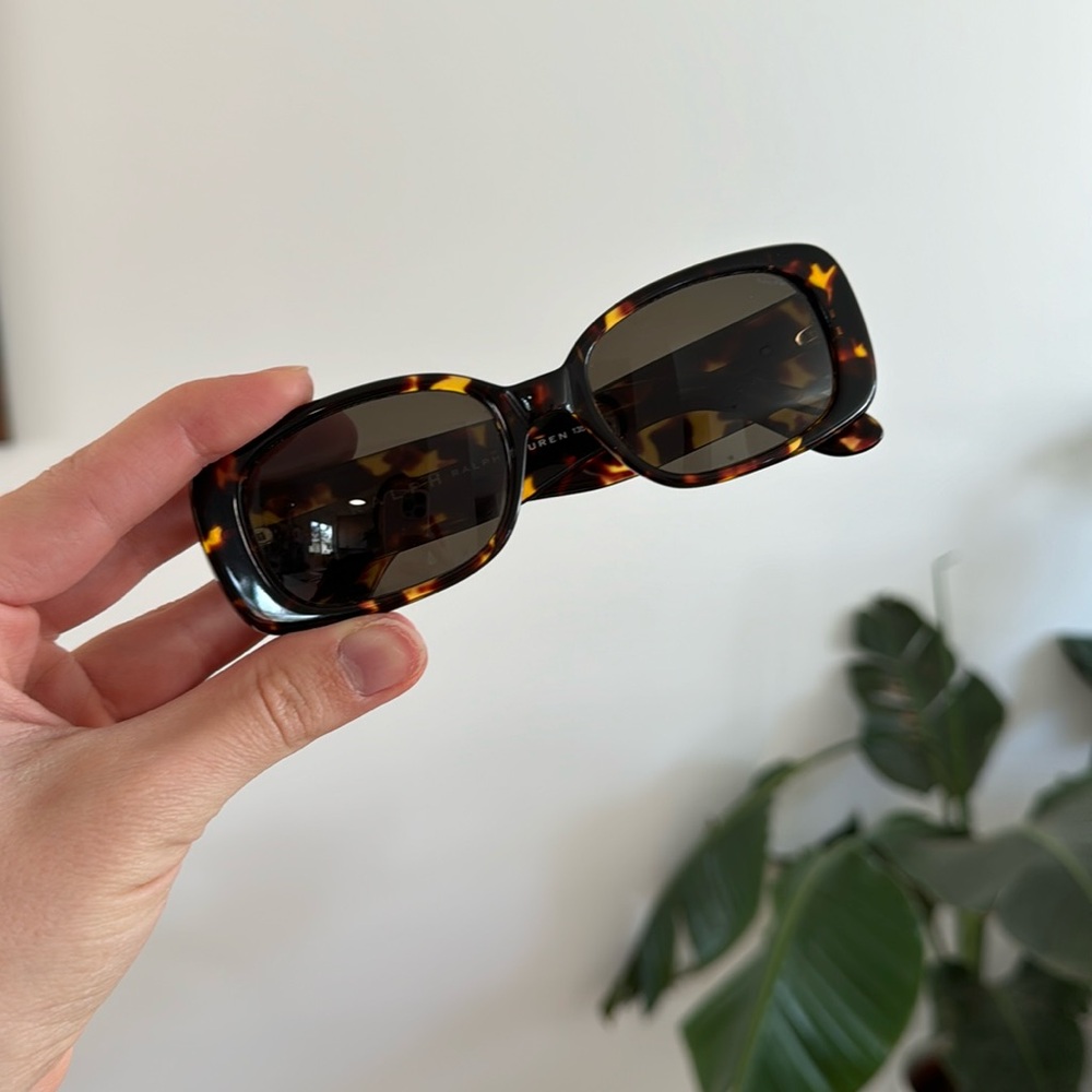 Ralph Lauren Tortoise 90s Style Sunglasses